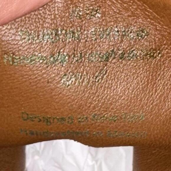 Thursday Tempo Brown Suede Heeled Boots Women’s Size 10 2 Inch Heel Dressy - Picture 8 of 8